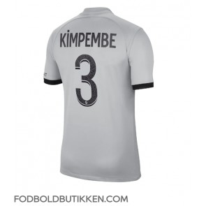 Paris Saint-Germain Presnel Kimpembe #3 Udebanetrøje 2022-23 Kortærmet